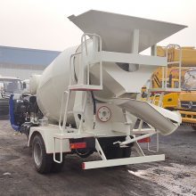 福沃重工小型三輪水泥攪拌車 工地商混運輸的靈活利器